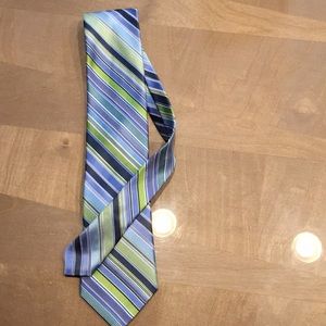 Striped tie. Ike behar brand